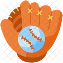 Luva De Beisebol Esporte Beisebol Icon