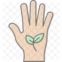 Eco Jardinagem Luva Icon