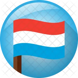 Luxembourg Flag Icon