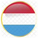 Luxembourg National Holiday Icon