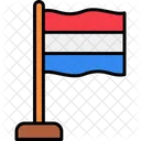 Luxembourg Country Flag Icon