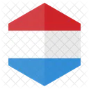 Luxembourg Country Flag Icon