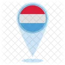 Luxembourg Location  Icon
