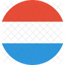 Luxemburg Flagge Land Symbol