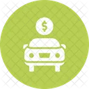 Luxury Dealership Car Icon