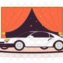 Luxury car showroom  Icon