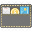 Luxury Wallet Card Icon