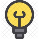 Luz Idea Bombilla Icon