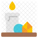 Luz de las velas  Icono