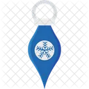 Frio Termometro De Natal Floco De Neve Ícone