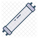 Luz fluorescente de tubo  Ícone