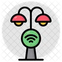 Luz Inteligente Lampada Inteligente Iot Ícone