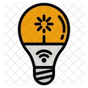 Luz Wifi Bombilla Iluminacion Remota Icono