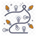 Luzes De Natal Ícone