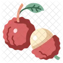 Fruit Vegan Lychee Icon