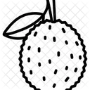 Lychee Fruit Healthy Icon