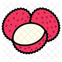 Lychee-two-with-half-peeled  Icon