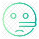 Lying Facial Expression Emoji Icon