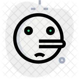Lying Emoji Icon