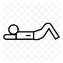 Lying Down  Symbol