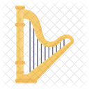 Lyre Harp Greek Instrument Icon