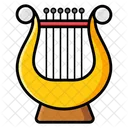 Harp String Instrument Lyre Icon