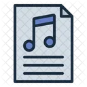 Lyric Music Audio Icon