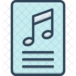 Lyric Paper  Icon