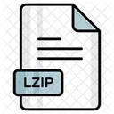 LZIP File  Icon