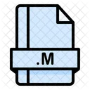 M File File Extension Icon