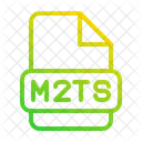 M 2 Ts File Document Icon