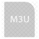 M 3 U File  Icon