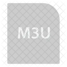 M 3 U File  Icon