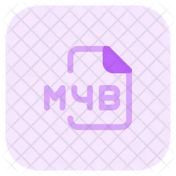 M 4 B File  Icon