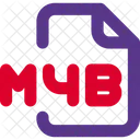 M 4 B-Datei  Symbol