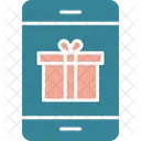 M Commerce Caja De Regalo Compras En Linea Icono