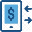Mobile Transaction Online Icon