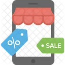 Mobile Commerce Ecommerce Icon