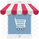 M Commerce Shopping App Online Shopping Icon