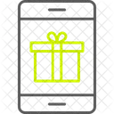 M Commerce Giftbox Online Shopping Icon