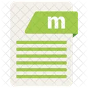 M File Extension Icon