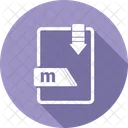 M File Format Icon