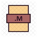 M File M File Format Icon