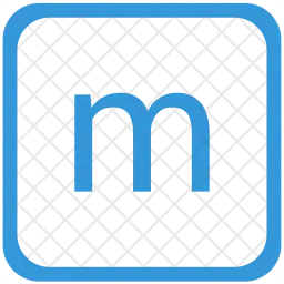 M letter  Icon