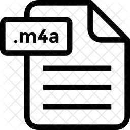 M4a-Datei  Symbol