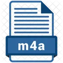M 4 A File Formats Icon