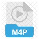 File M 4 P Format Icon