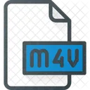 M 4 V Film Video Icon