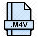M 4 V File File Extension Icon