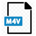 A M 4 V File Format Icône